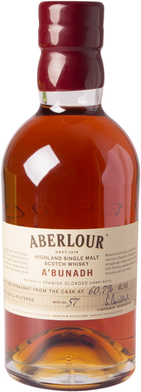 Aberlour A´bunadh Batch 57 Whisky 60,7%