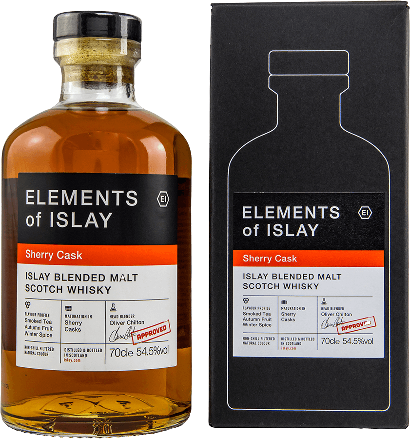 Elements of Islay Sherry Cask Blended Malt Whisky 54,5%