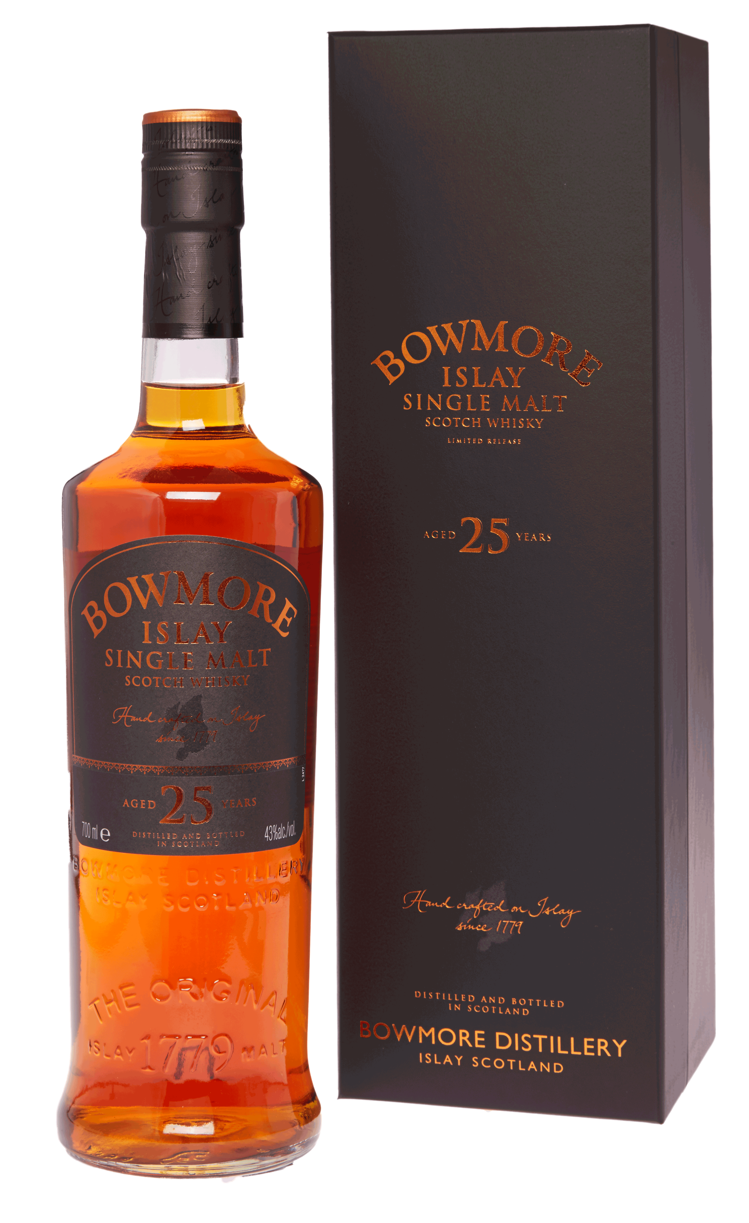 Bowmore 25 Jahre Small Batch Release 43%