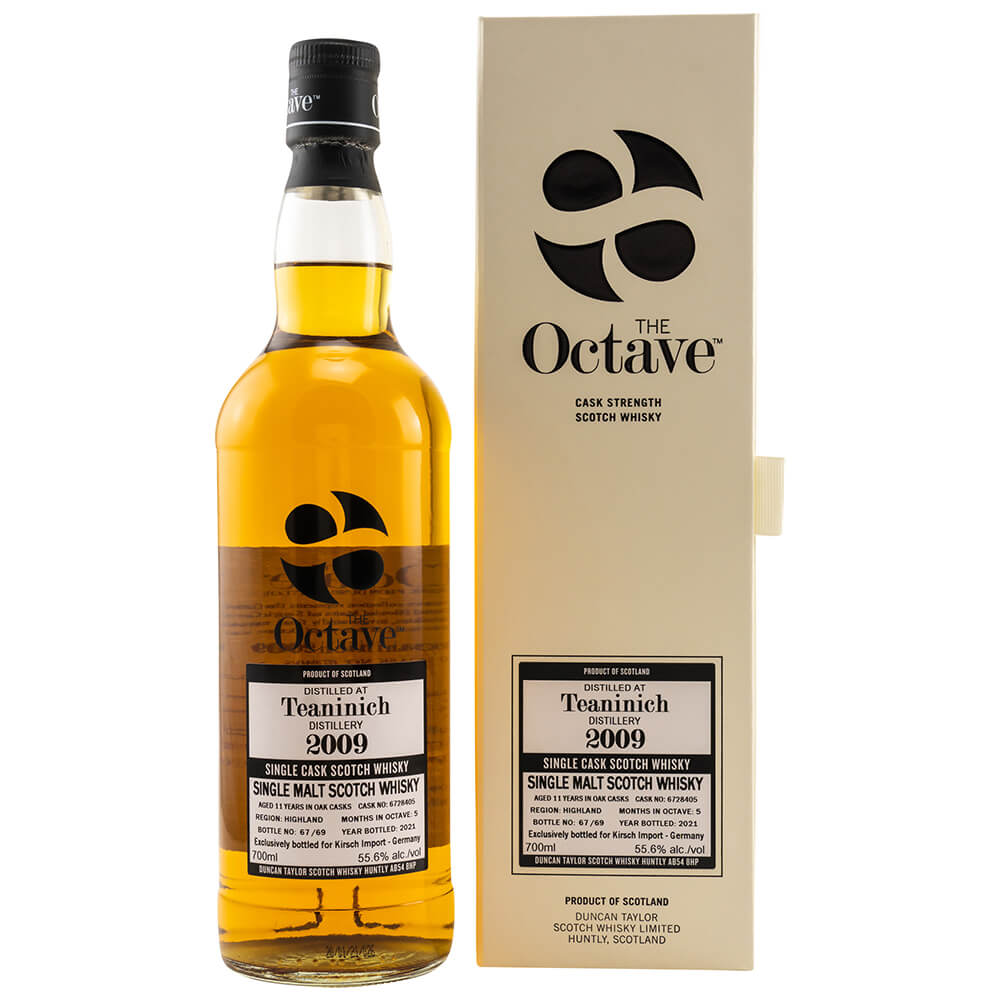 Teaninich 11 Jahre 2009/2021 Cask 6728405 The Octave Whisky 55,6% (Duncan Taylor)
