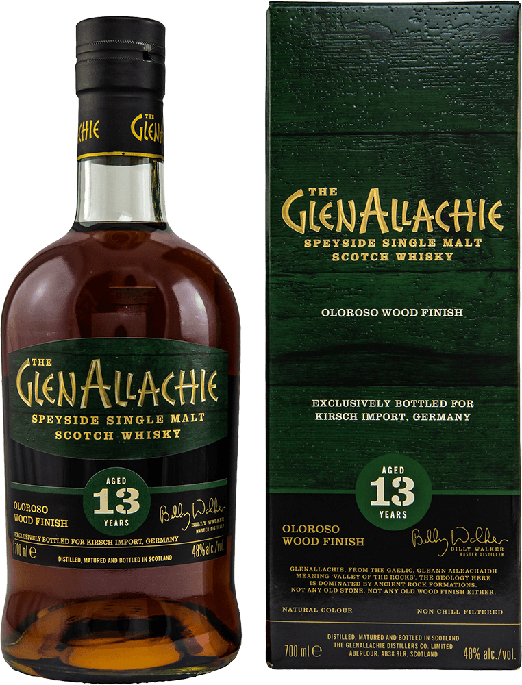 Glenallachie 13 Jahre Oloroso Wood Finish Whisky 48% (by Kirsch)