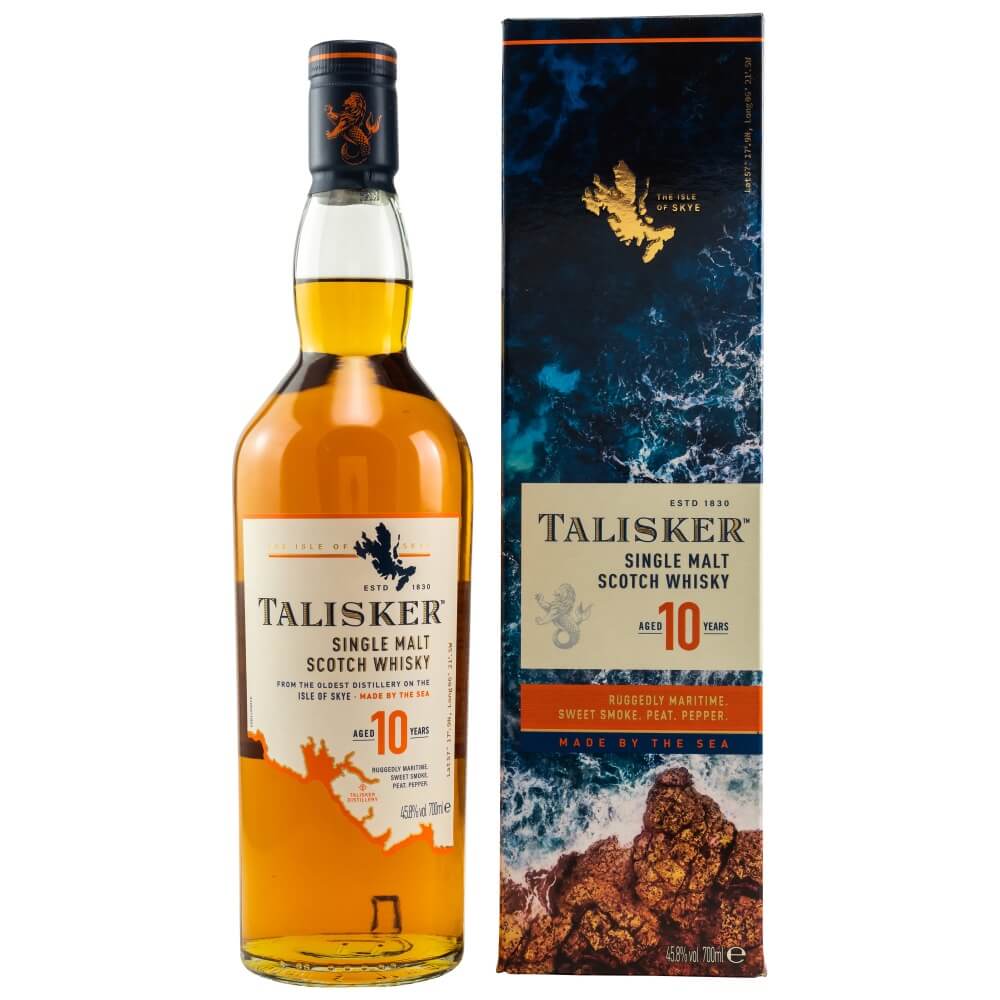 Talisker 10 Jahre Isle of Skye Whisky 45,8% 
