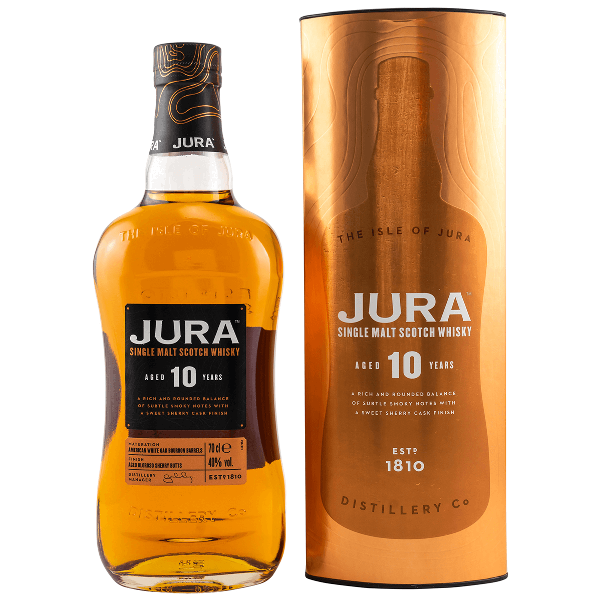 Jura 10 Jahre Jura Single Malt Whisky 46%