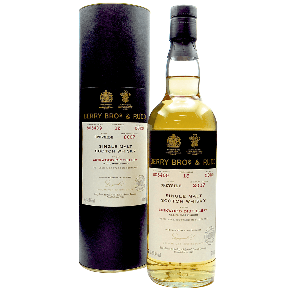 Linkwood 13 Jahre 2007/2020 #805409 Whisky 58,4% (Berry Bros & Rudd)