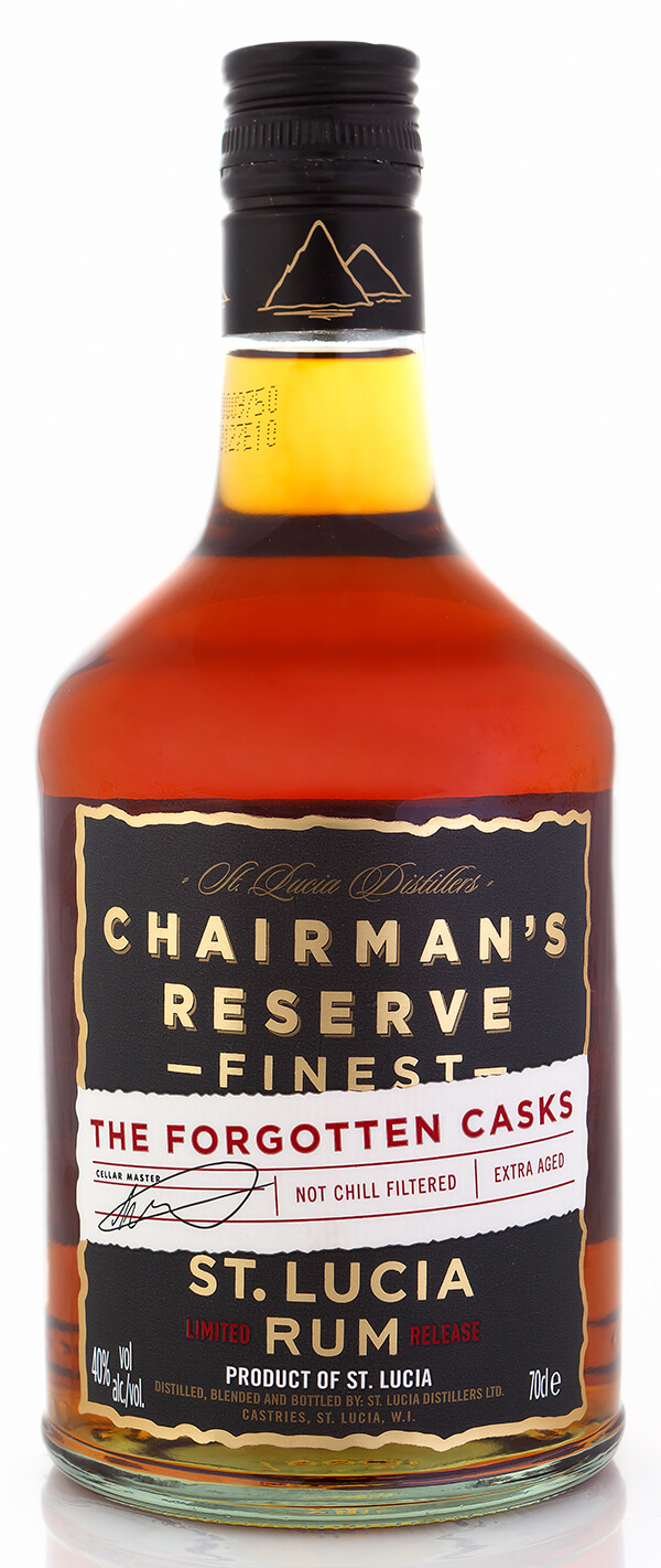 St. Lucia Chairman`s Reserve The Forgotten Cask Rum 40%