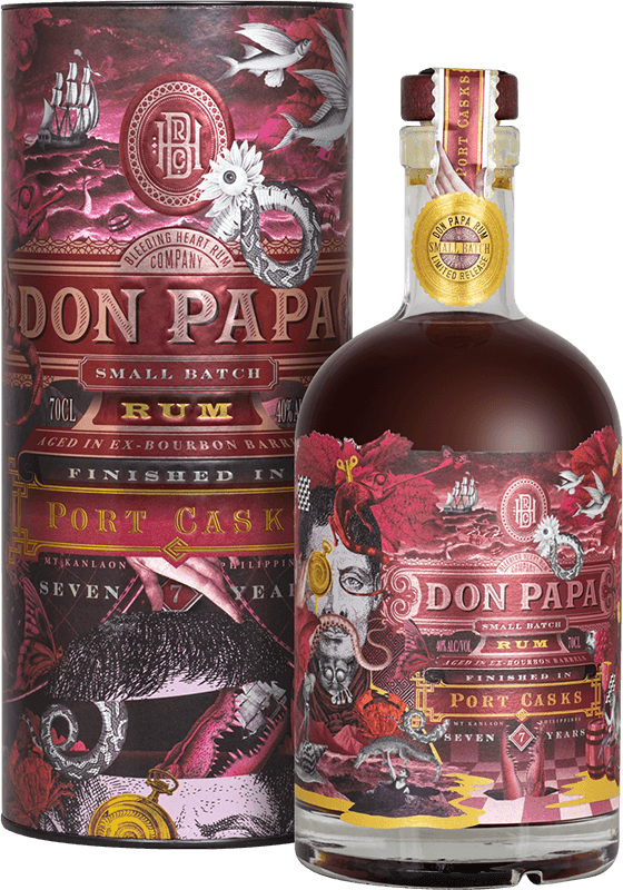 Don Papa 7 Jahre Port Cask Rum 40%
