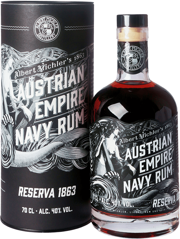 Albert Michler´s Austrian Empire Navy Rum Reseve 1863 40%