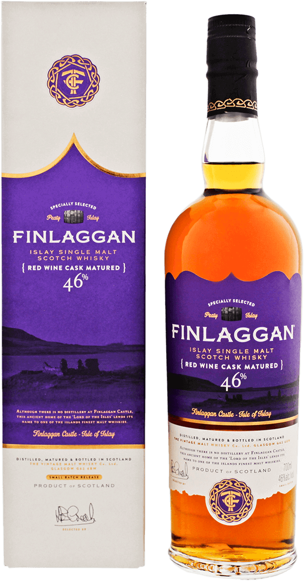 Finlaggan Red Wine Cask Matured Small Batch Release Whisky 46% Shop