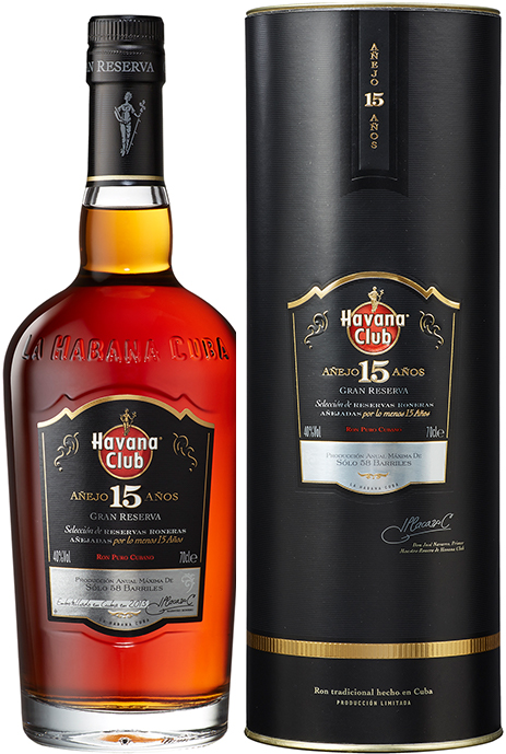 Havana Club Rum 15 Jahre Gran Reserva 40% 0,7L