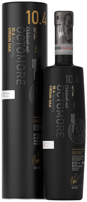 Bruichladdich Octomore Edition 10.4 3 Jahre Ochdamh-mòr Whisky 63,5%