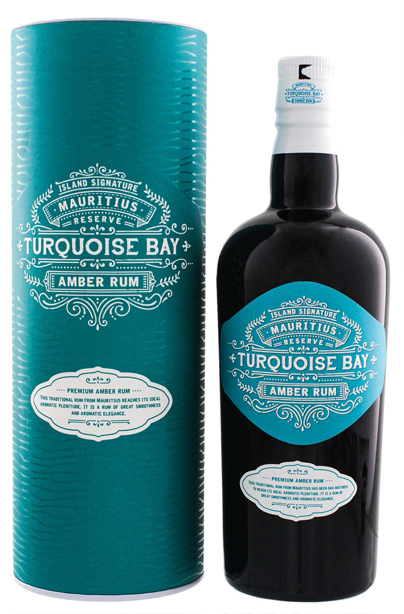 Turquoise Bay by Odevie Island Signature Mauritius Amber Rum 40% 0,7L