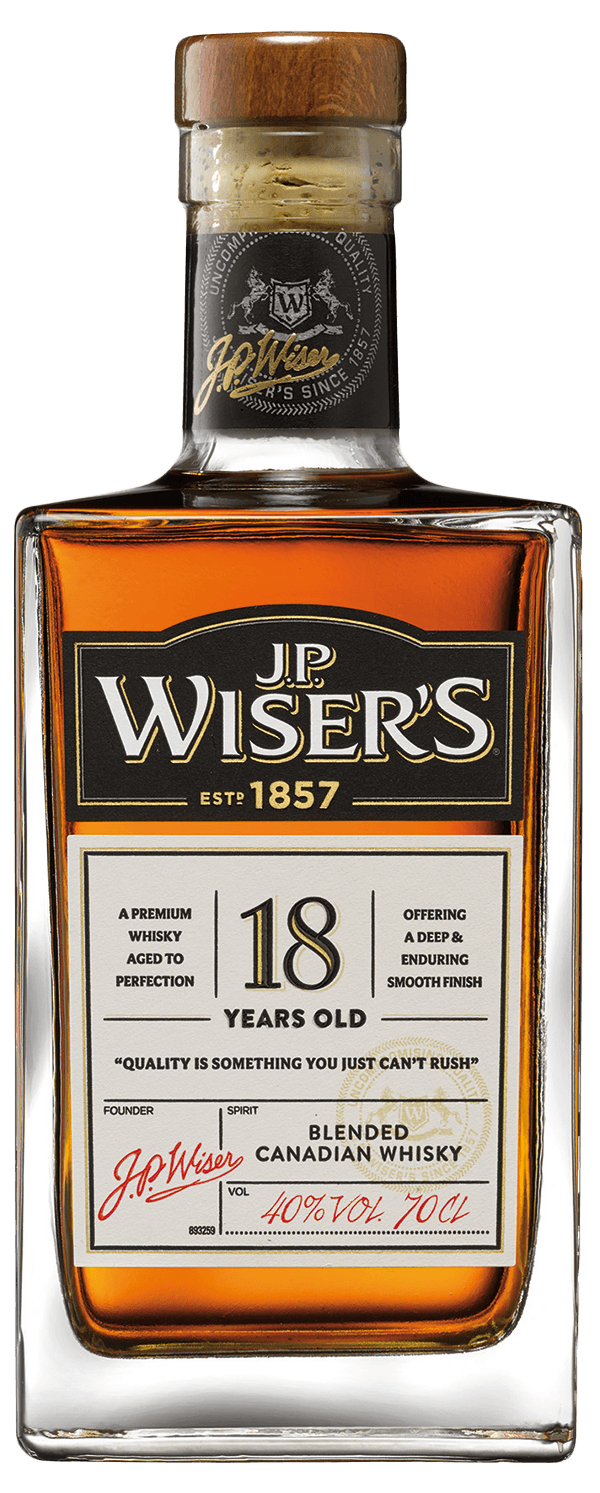 J.P.Wiser's 18 Jahre Canadian Whisky