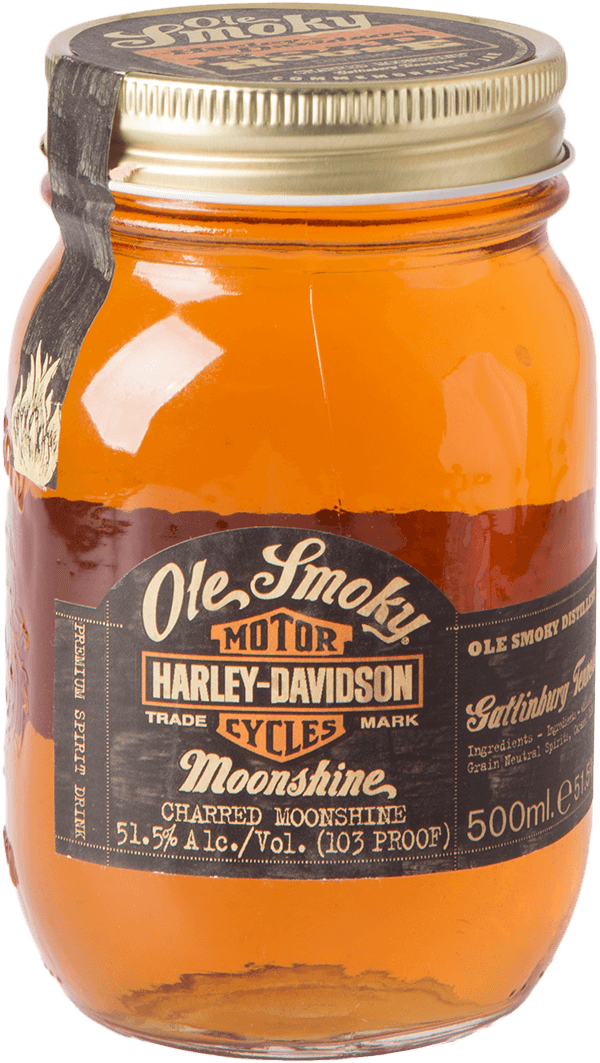 Ole Smokey Tennessee Moonshine Harley Davidson Charred 51,5% 0,5L