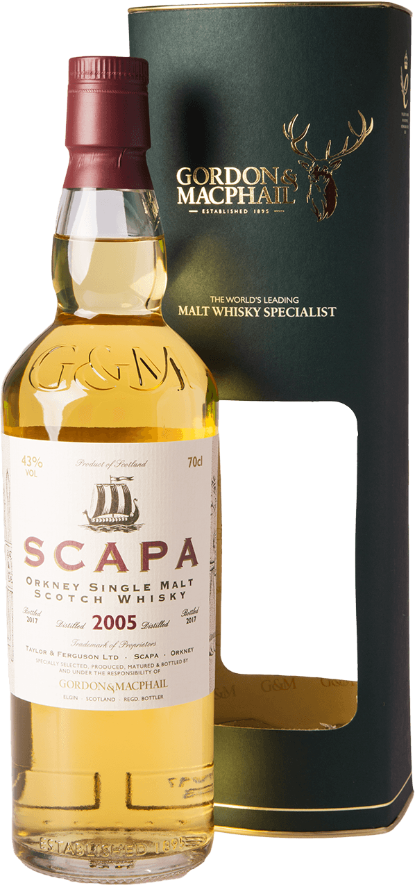 Scapa 2005 2017 G&M Distillery Labels Whisky 43%