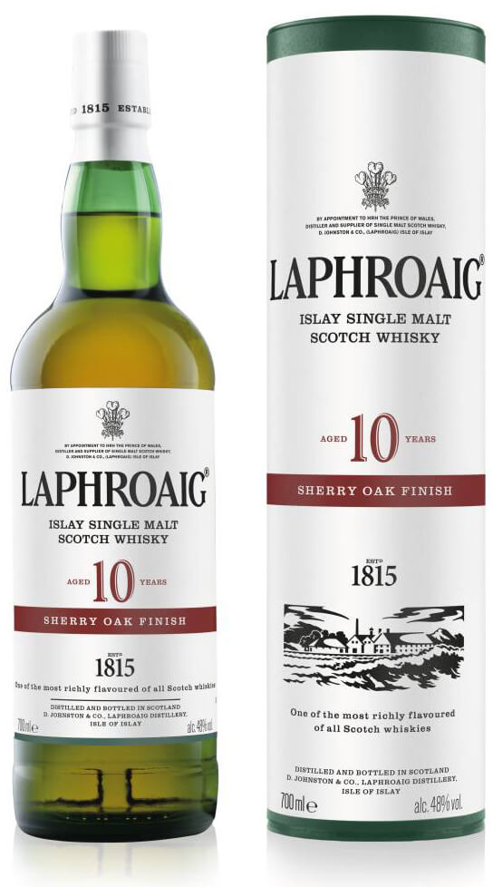 Laphroaig 10 Jahre Sherry Oak Whisky 48%