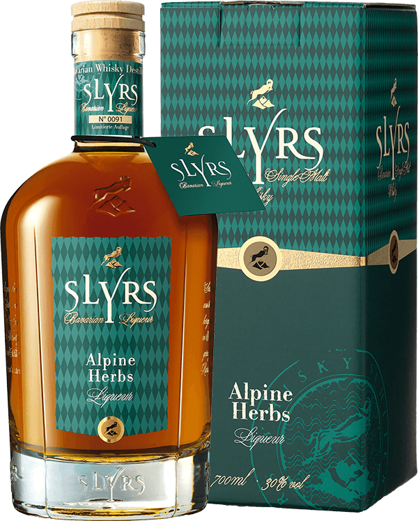 Slyrs Alpine Herbs Whisky Liqueur 30%