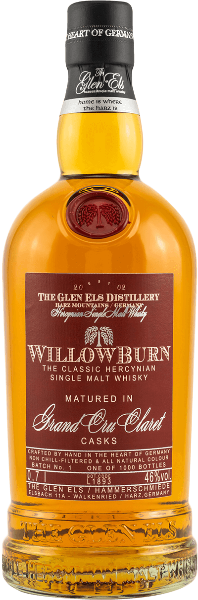 Willowburn Grand Cru Claret Cask 2019 Batch 1 Whisky 46 Prozent Flasche