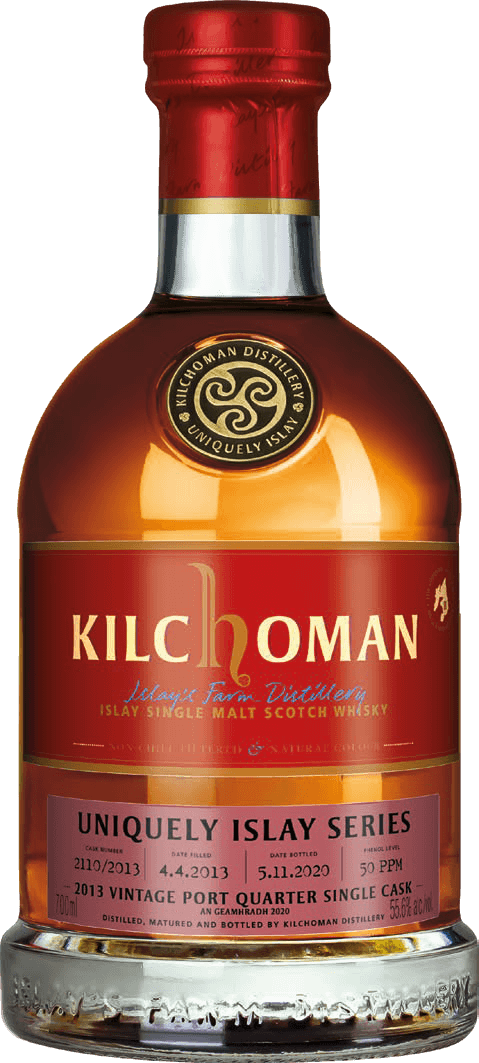 Kilchoman Uniquely Islay An Geamhradh 2020 Port Quarter Cask Whisky 55,6%