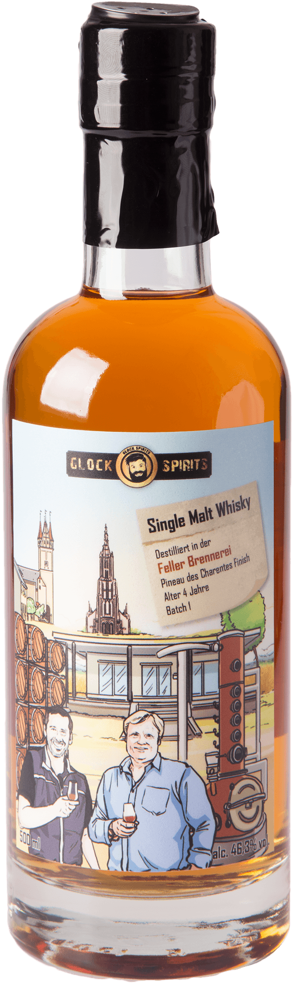 Feller 4 Jahre #1 Pineau des Charentes Finish Whisky (GLOCK SPIRITS)