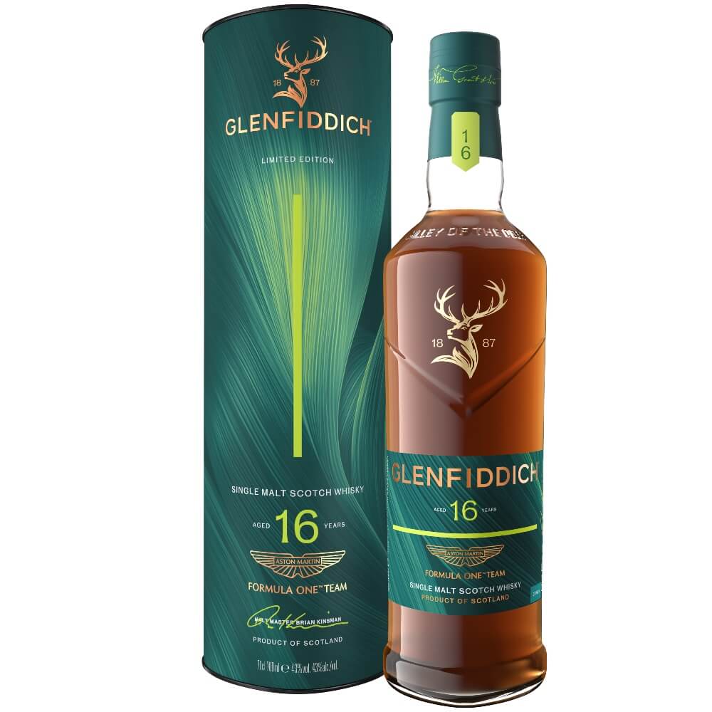 Glenfiddich 16 Jahre Aston Martin Formula One Team 2026 Whisky 43%