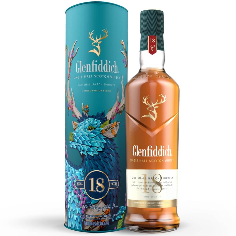 Glenfiddich 18 Jahre Festive Limited Whisky 40% 