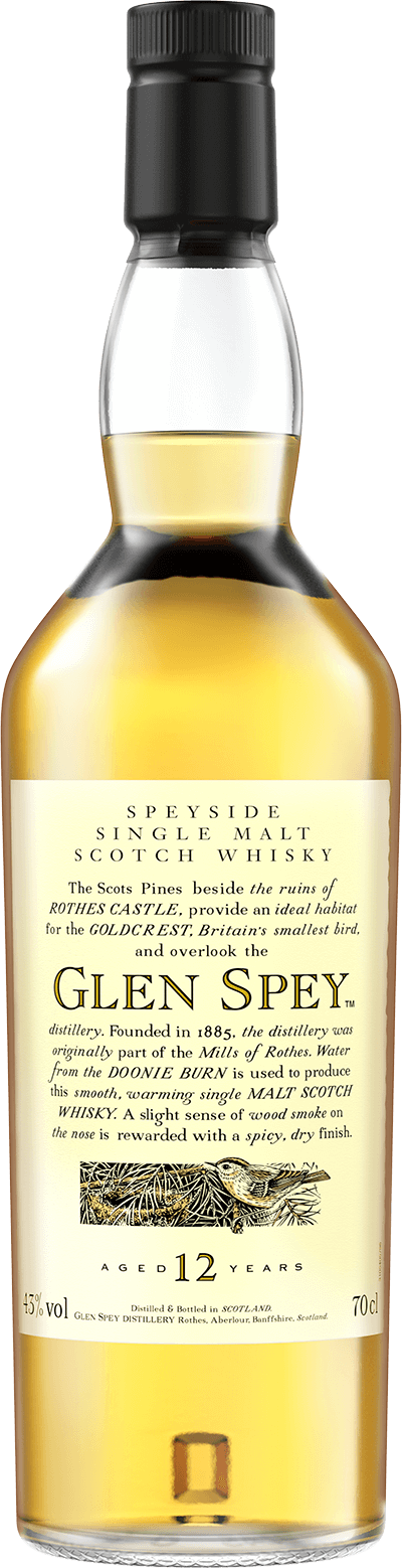 Glen Spey 12 Jahre Flora & Fauna Whisky 43% 0,7L