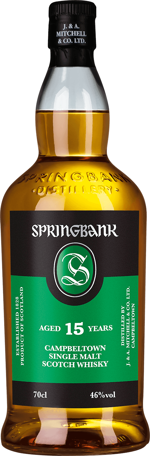 Springbank 15 Jahre Campbeltown Malt Whisky 46%