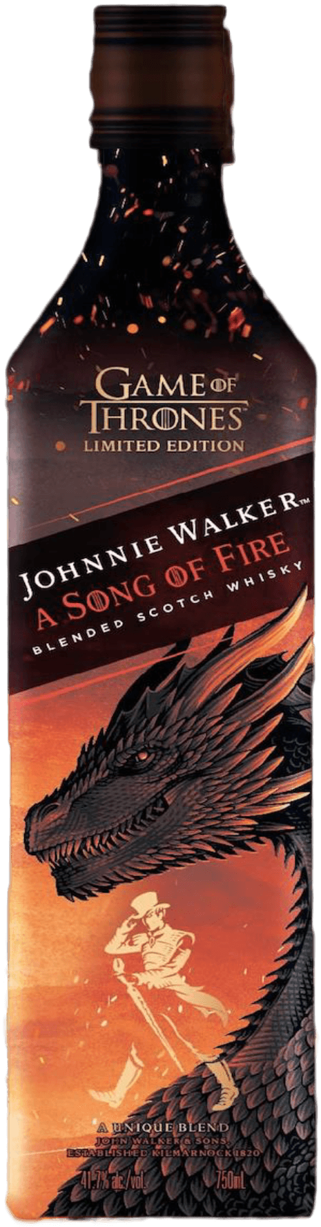 Johnnie Walker A Song of Fire - Game of Thrones Shop