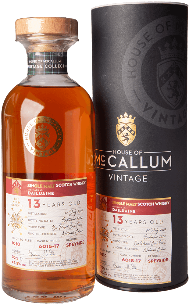 Dailuaine 13 Jahre 2009/2022 Pomerol Cask Finish Whisky 46,5% (House of McCallum)