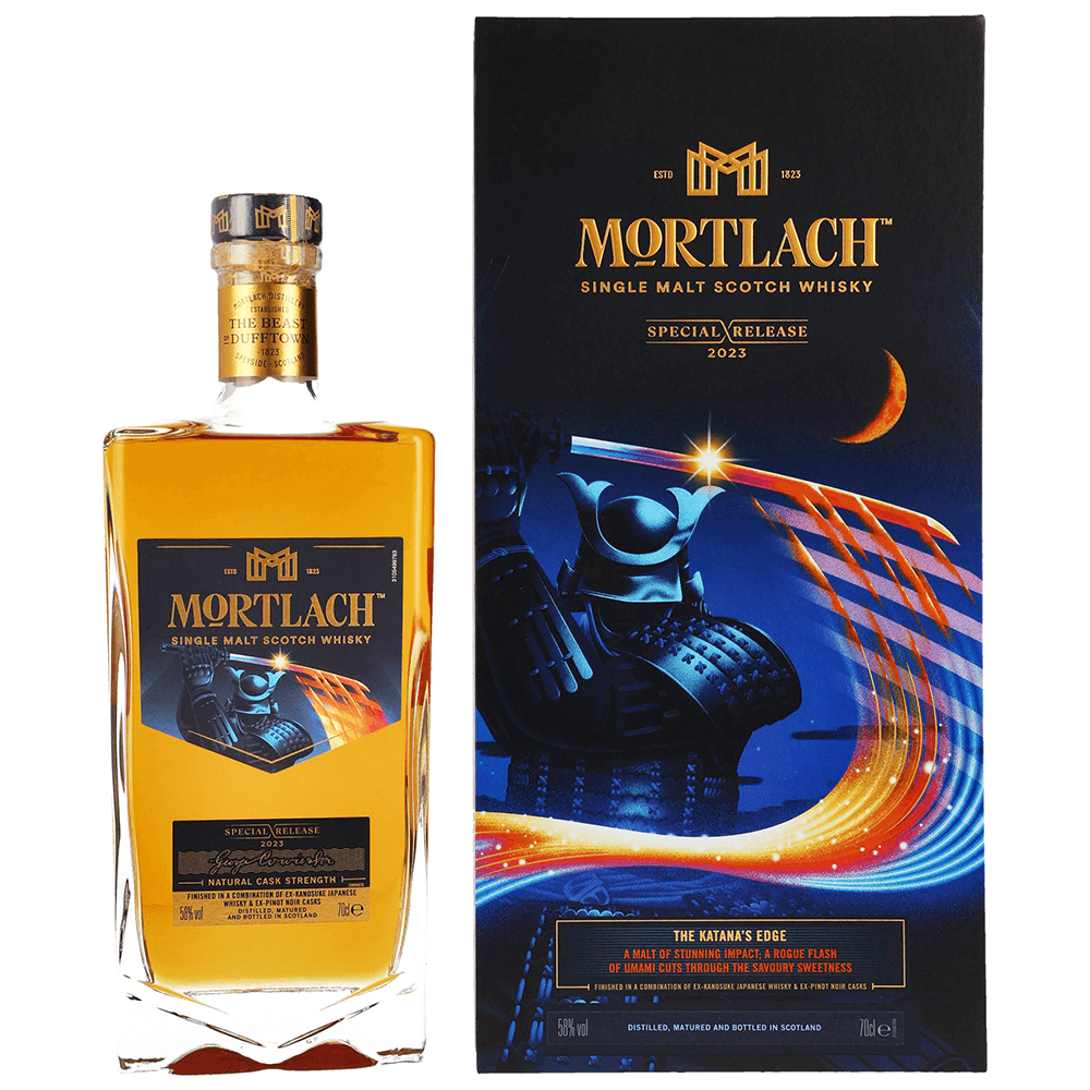 Mortlach The Katana's Edge Diageo Special Releases 2023 Whisky 58%