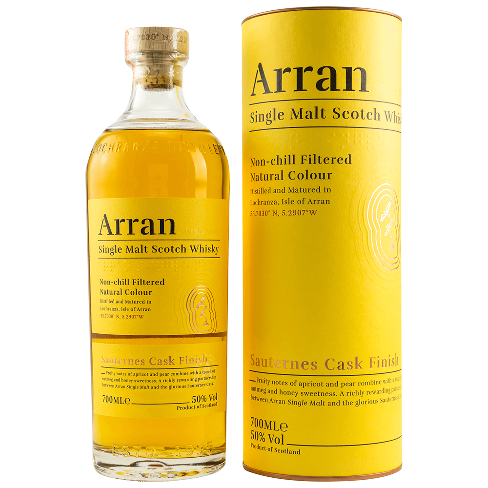 Arran Sauternes Cask Finish Whisky 50% 0,7L