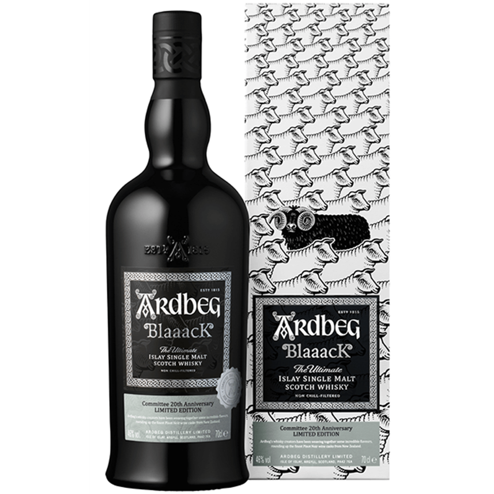 Ardbeg Blaaack Limited Edition Islay Single Malt Whisky 46%