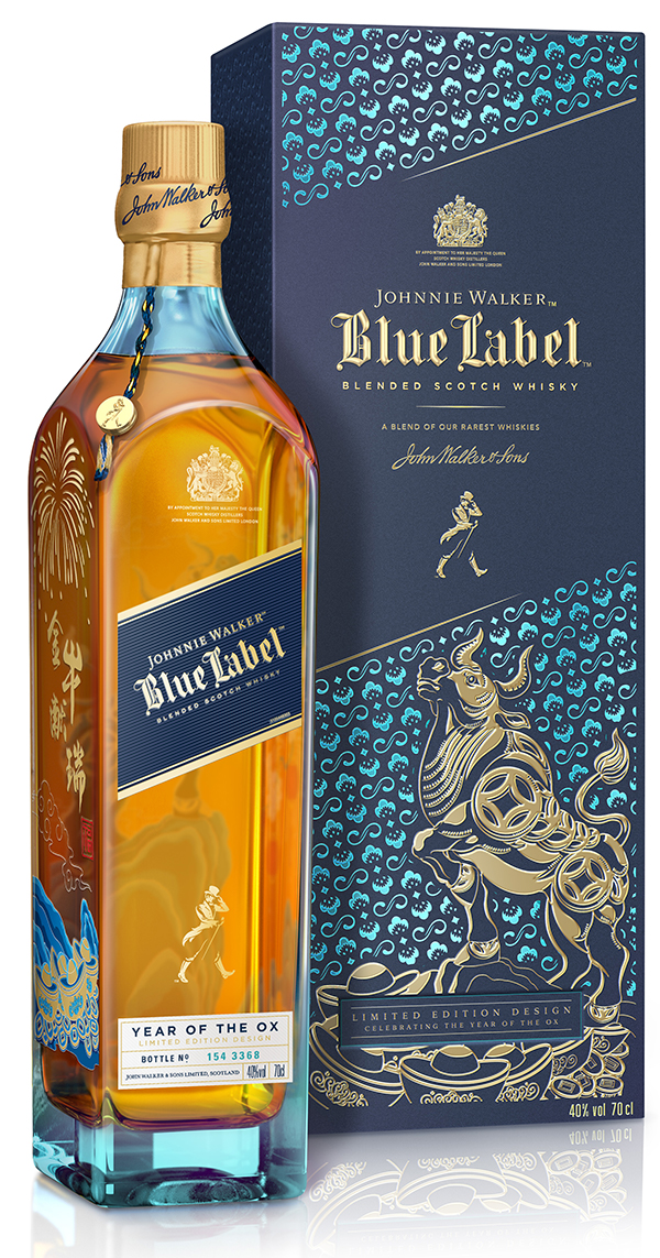 Johnnie Walker Blue Label Year of the Ox Whisky 40% 0,7L