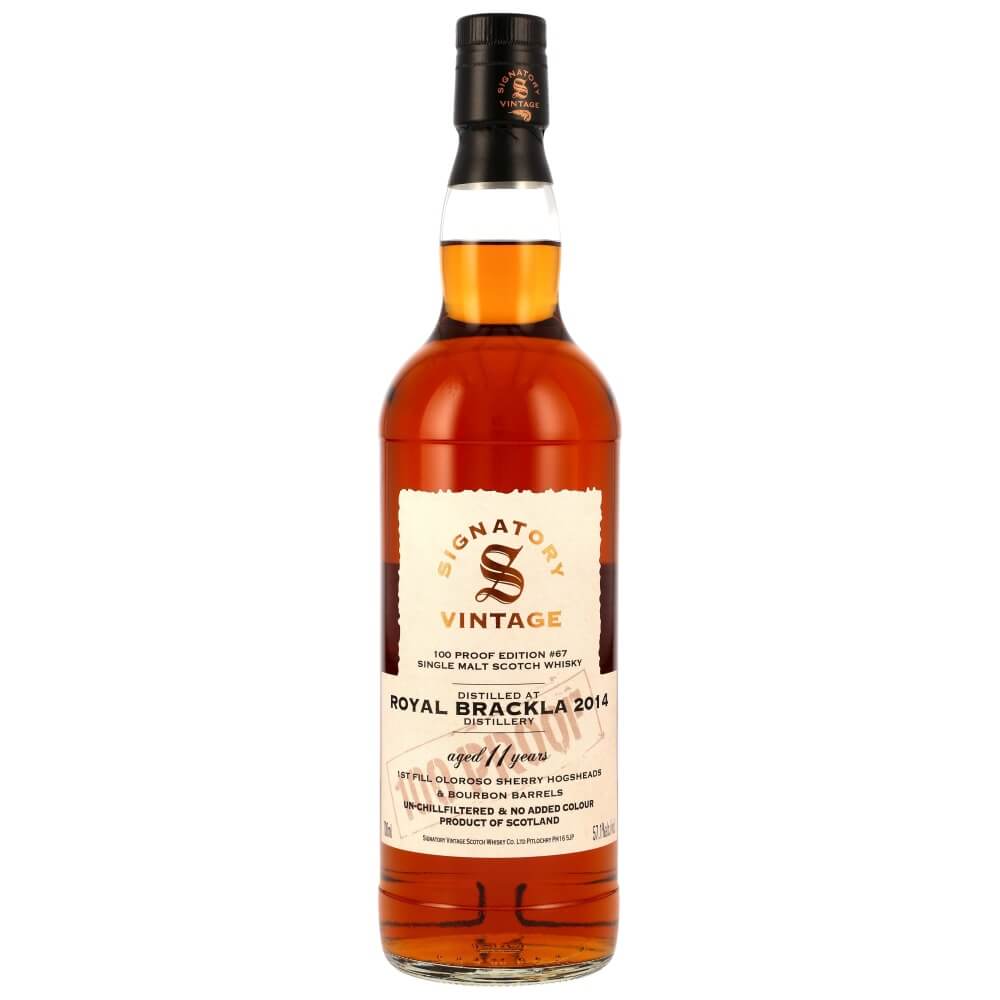 Royal Brackla 11 Jahre 2014/2025 100 PROOF Edition 67 Whisky 57,1% (Signatory)