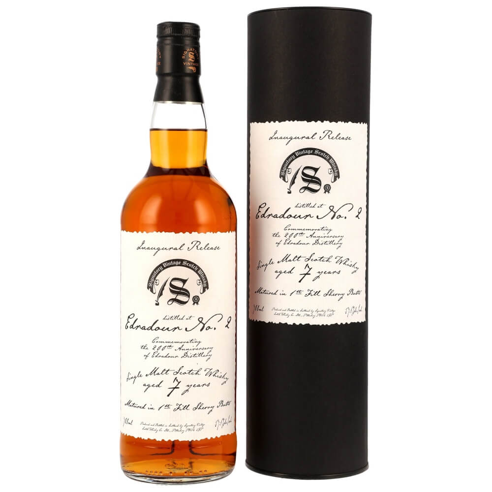 Edradour No.2 7 Jahre 2018/2025 Inaugural Release Whisky 57,1% 