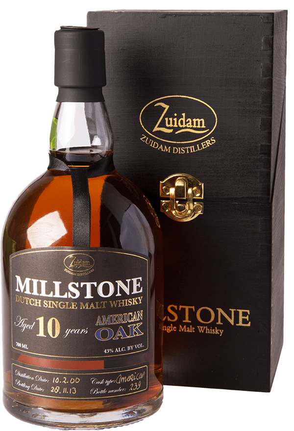 Zuidam Millstone 10 Jahre American Oak Whisky 43%