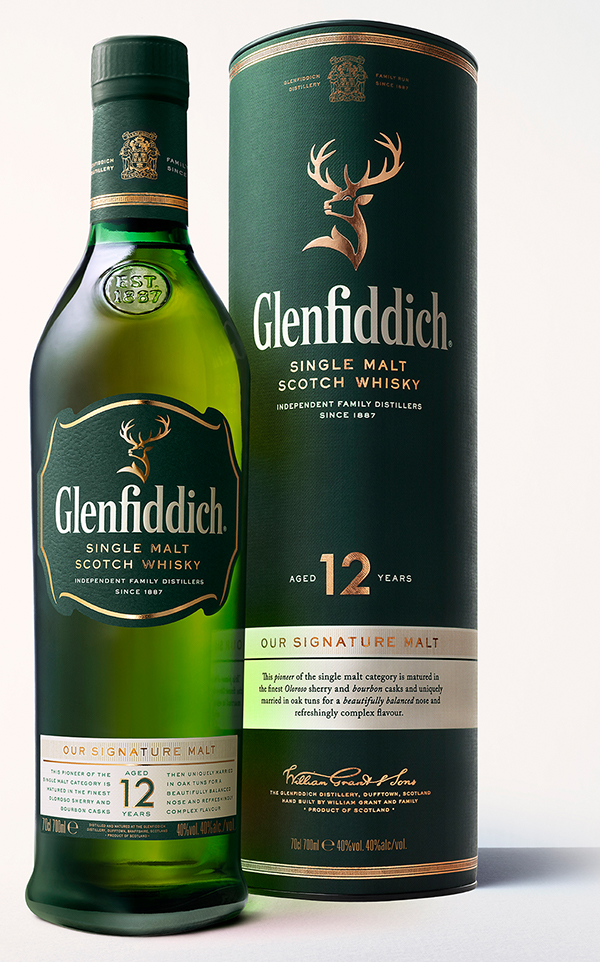 Glenfiddich 12 Jahre Whisky 40% Shop
