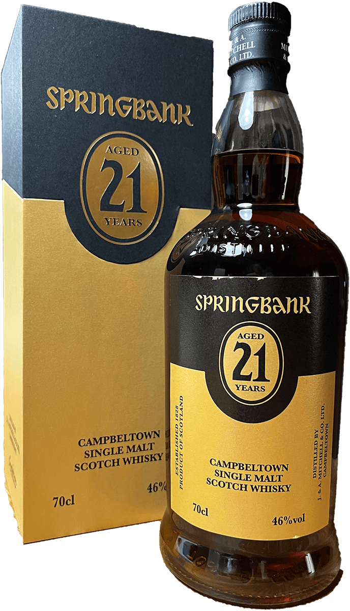 Springbank 21 Jahre Release 2022 Whisky 46% Box