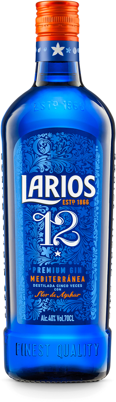 Larios 12 Botanicals Premium Gin 40%