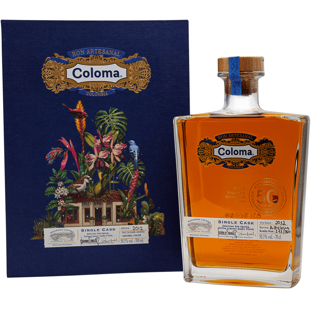 Coloma Vintage 2012 Colombian Single Cask Rum 50,3%