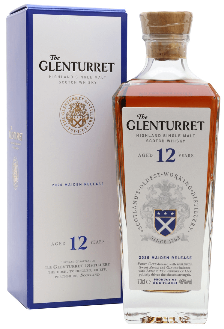 Glenturret 12 Jahre 2020 Maiden Release Highland Single Malt Whisky 40% 0,7L
