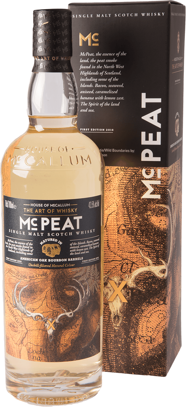 House of McCallum - Mc Peat Barrels Whisky 43,5% 0,7L