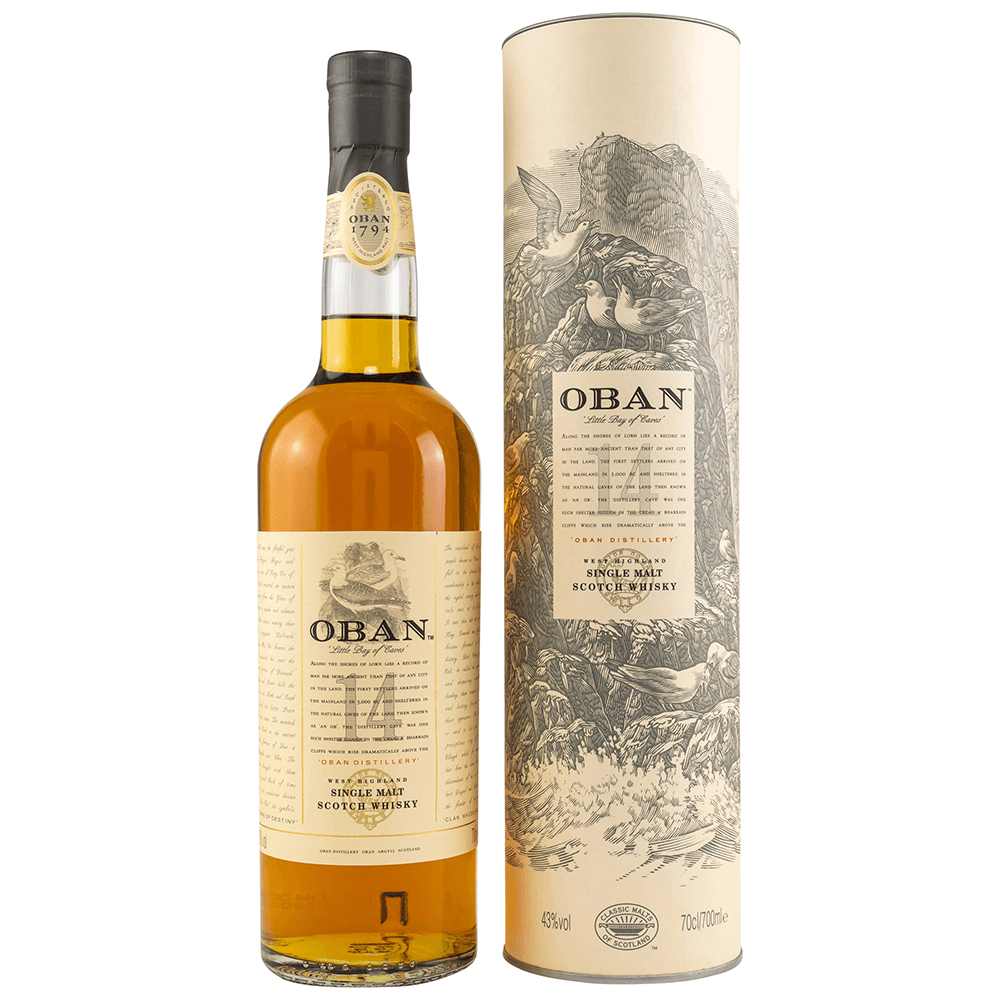 Oban 14 Jahre Whisky 43% 0,7L