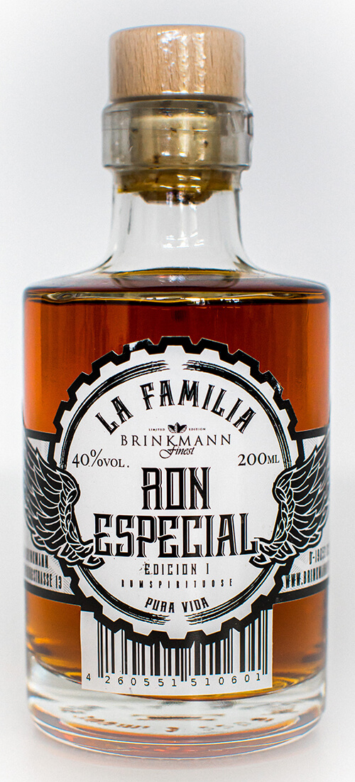 La Familie Ron Especial 40 Prozent 200 Milliliter Flasche