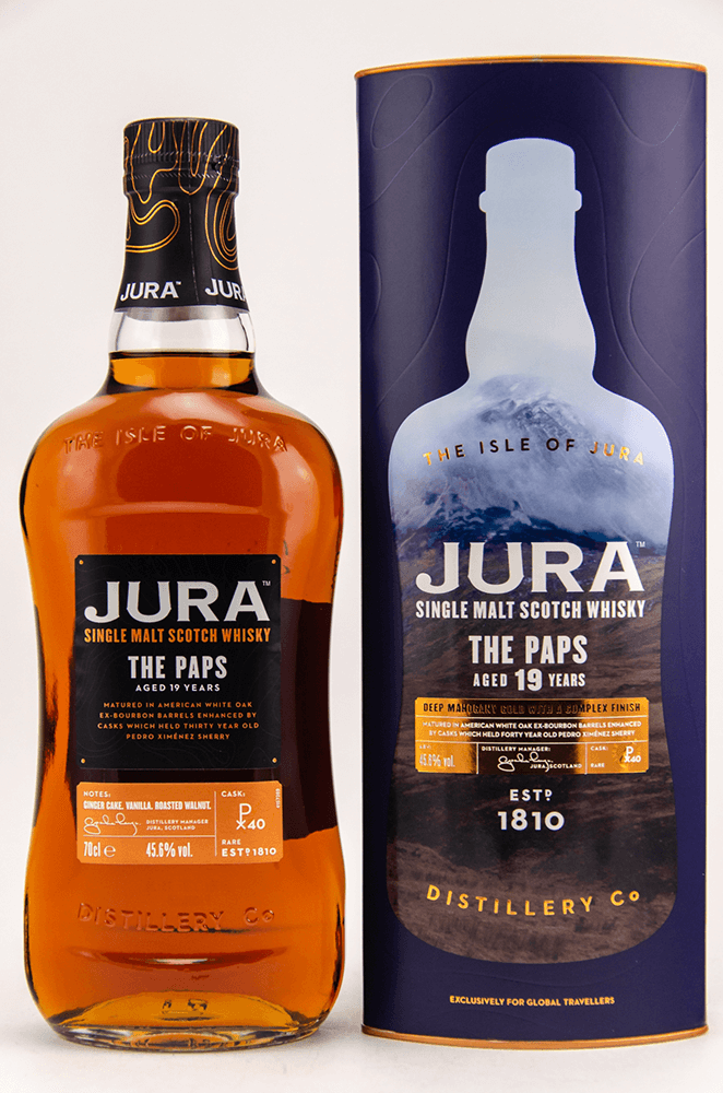 Jura 19 Jahre Paps of Jura Islands Single Malt Whisky 45,6%