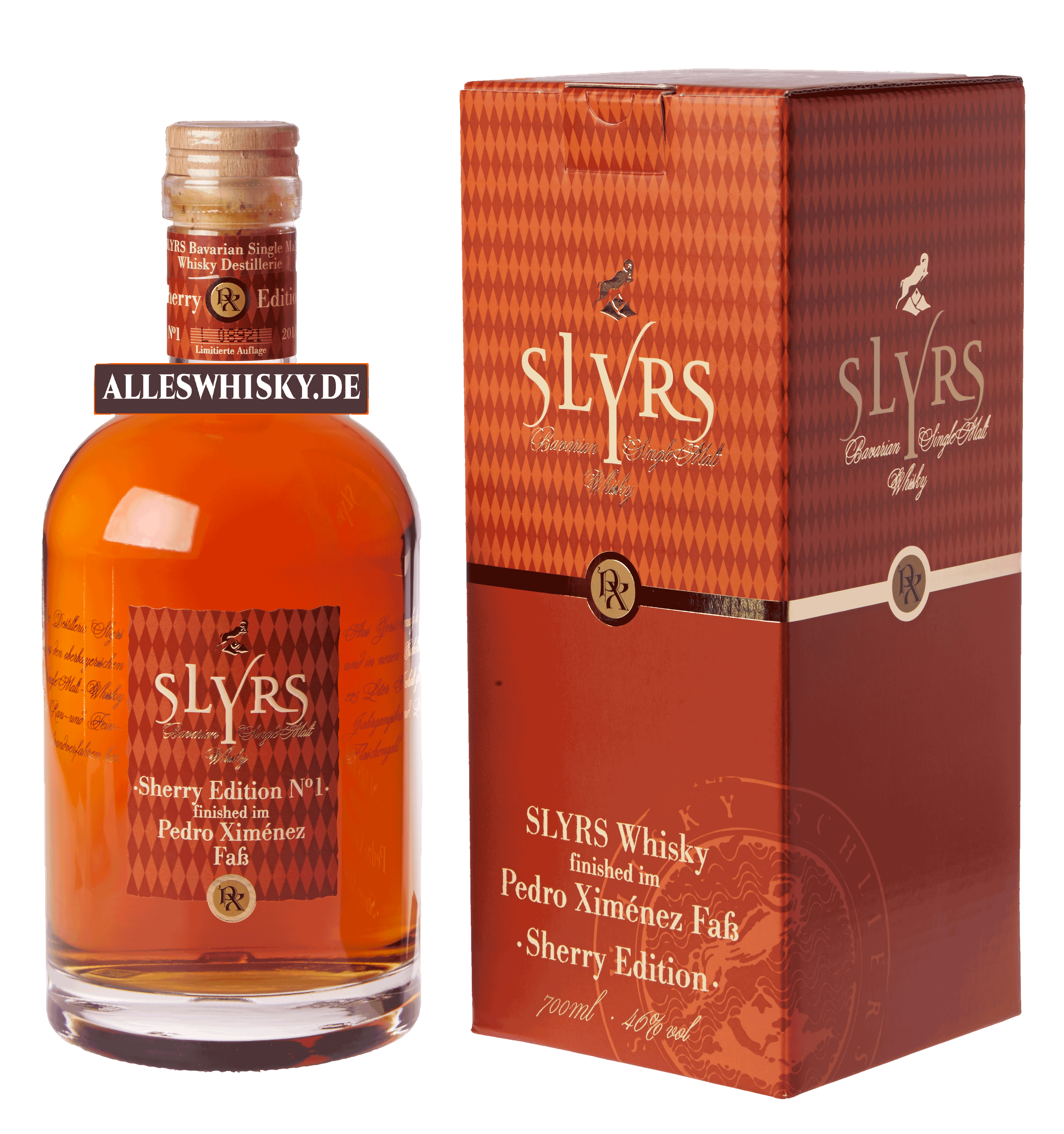 Slyrs Sherry Edition No.1 Pedro Ximenez 46% 0,7L