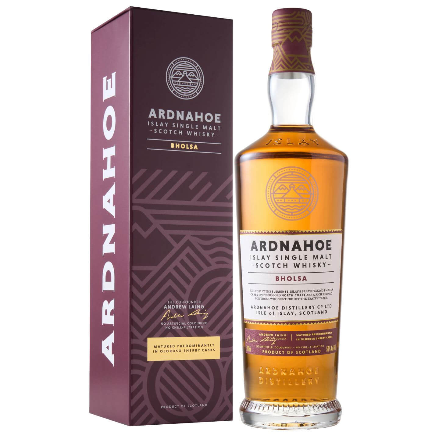 Ardnahoe Bholsa Islay Single Malt Whisky 50%