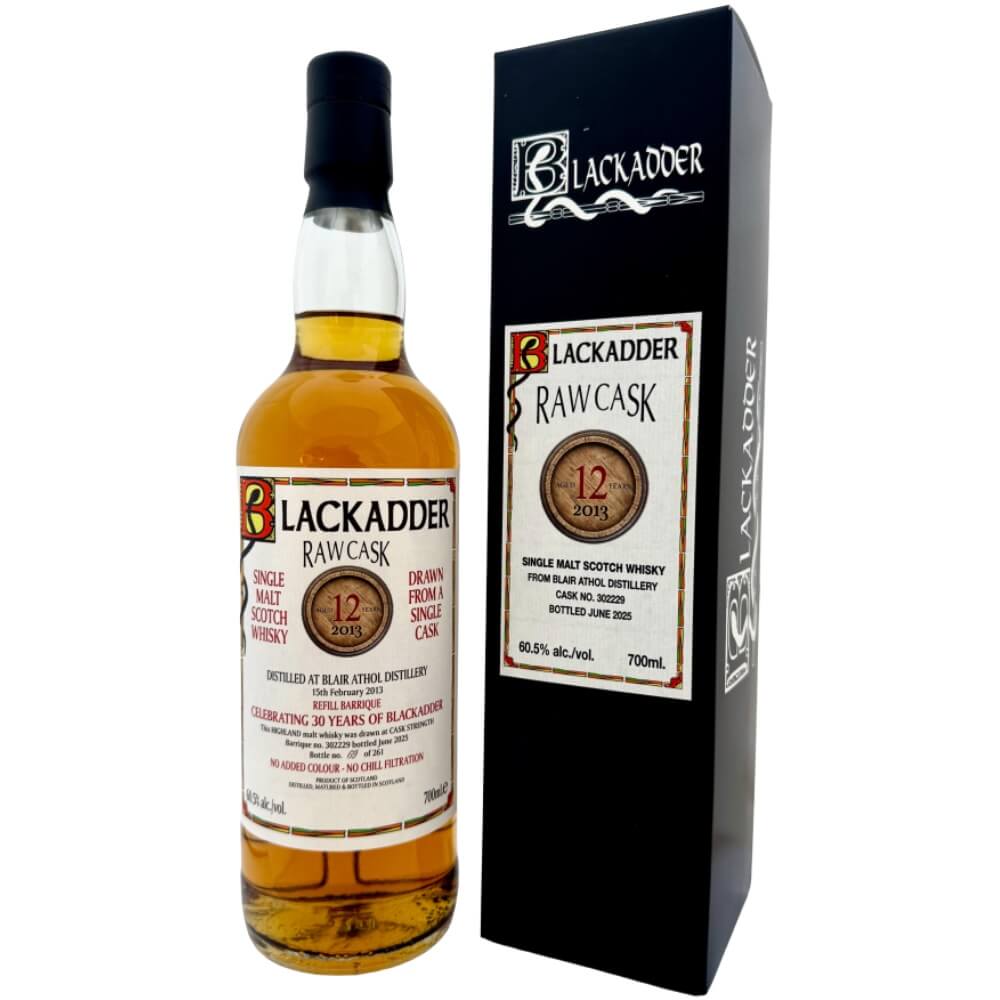 Blair Athol 12 Jahre 2013/2025 Raw Cask #302229 Whisky 60,5% (Blackadder)