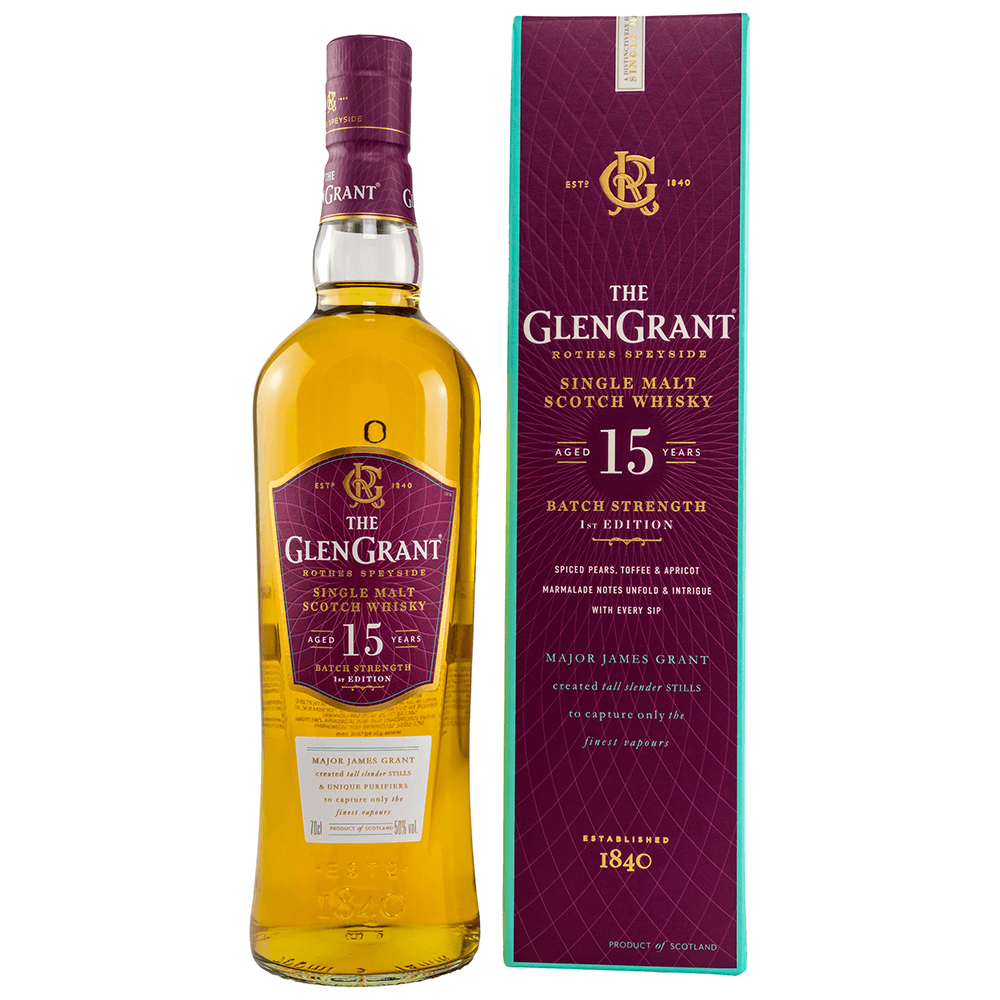 Glen Grant 15 Jahre Whisky 50% 