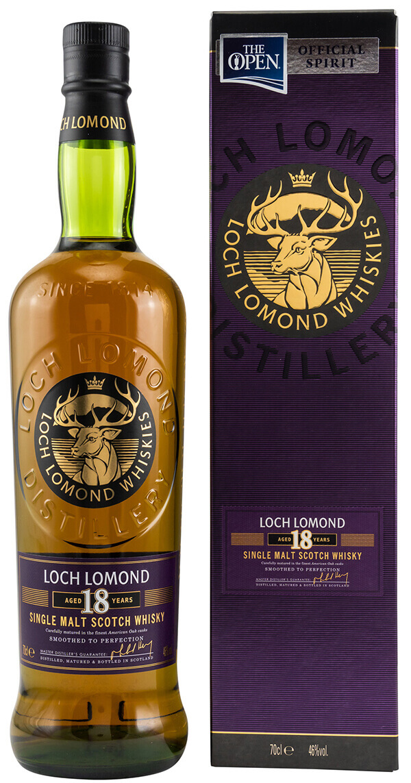 Loch Lomond 18 Jahre Highland Single Malt Whisky 46%